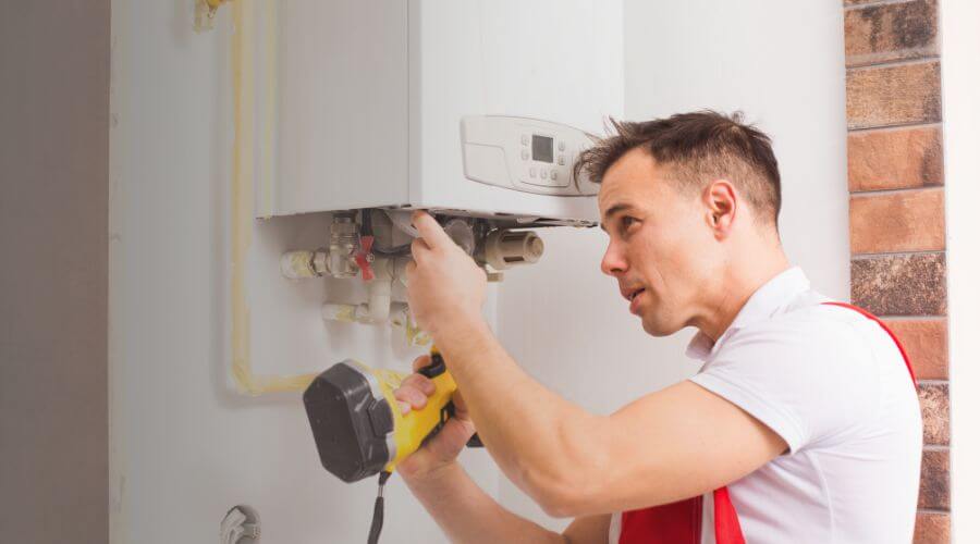 Local tankless water heater installation in Seiling, OK